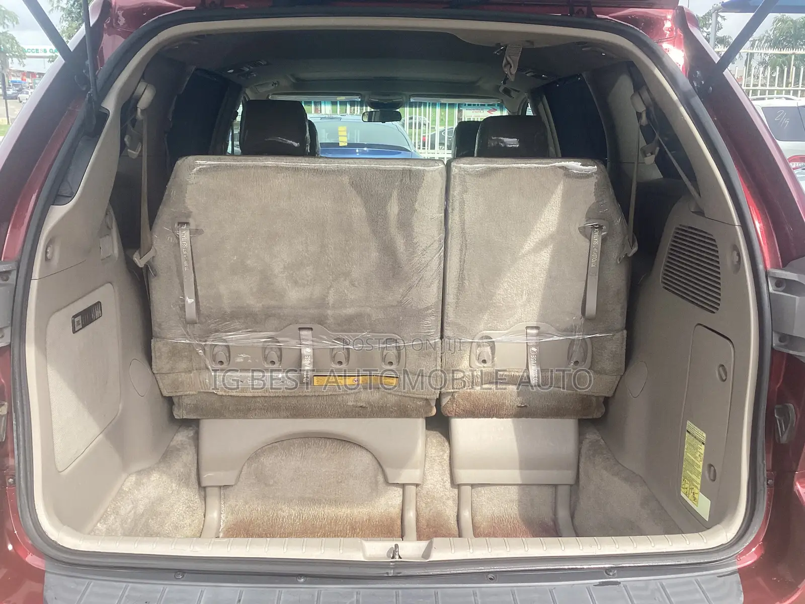 Toyota Sienna XLE 2007 Red