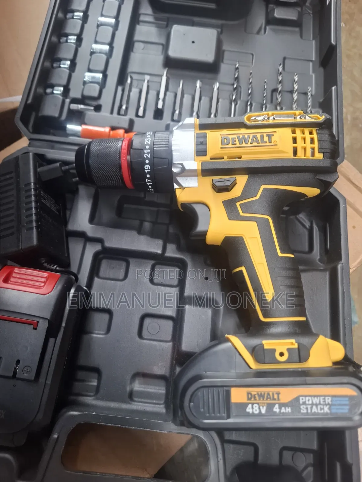 Dewalt 48v Cordless Drill Set