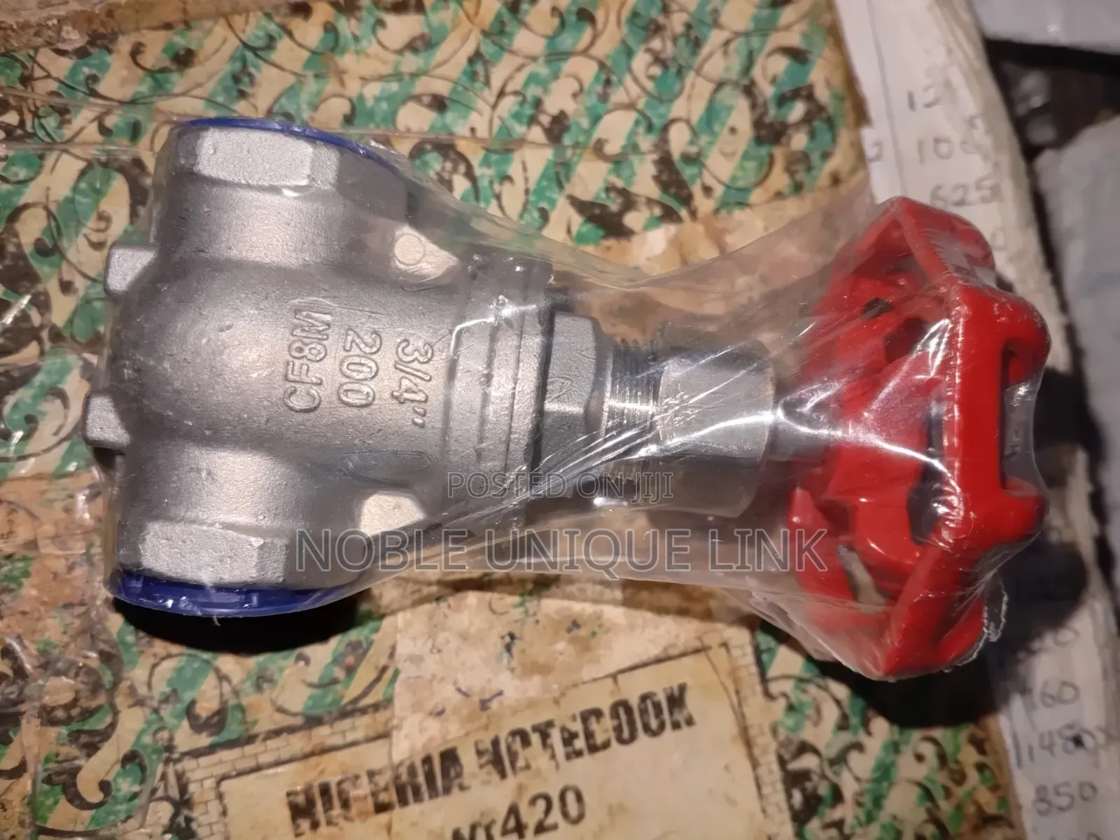 3⁄4 Stainless Steel Gate Valve