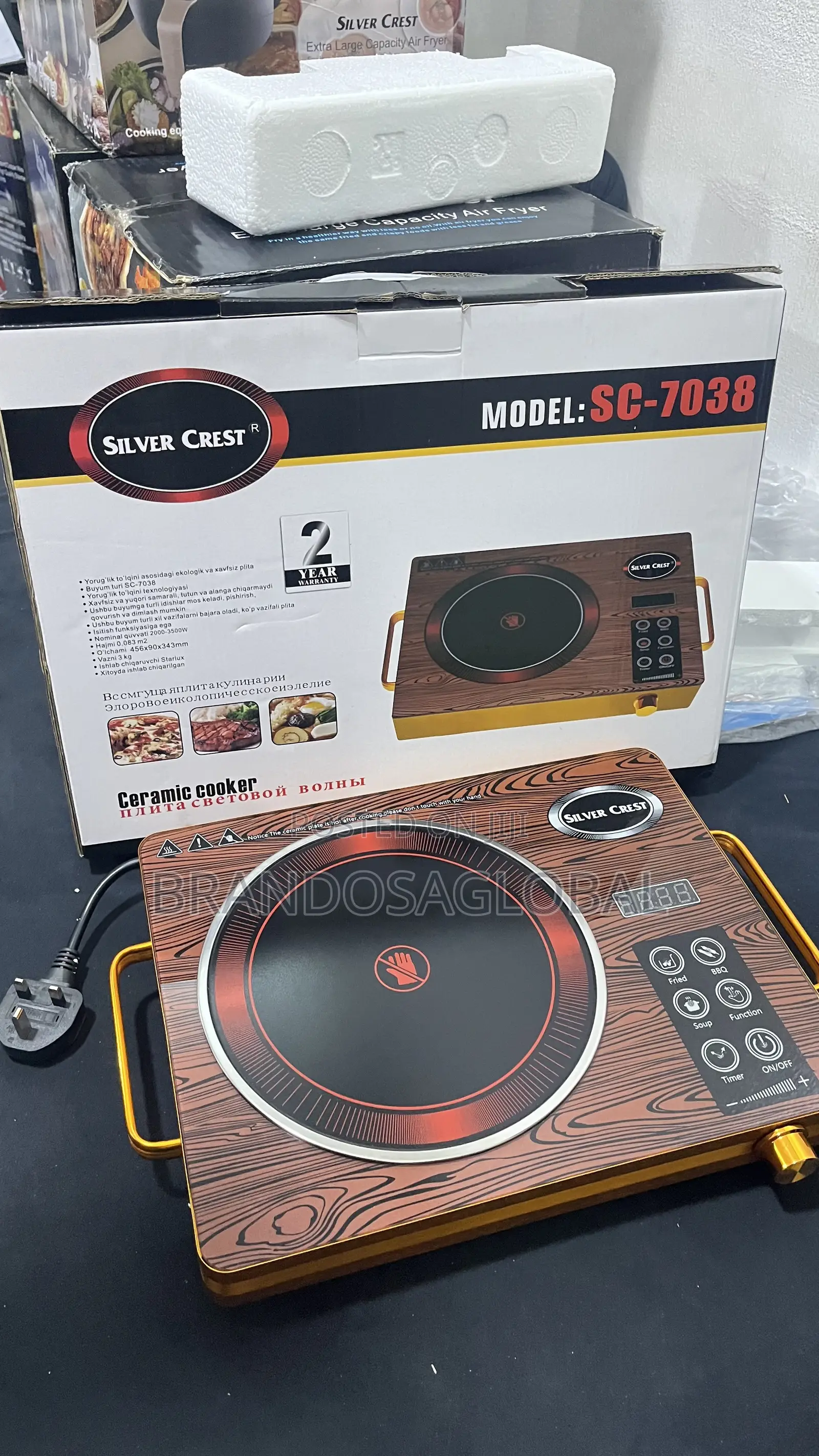 Silver Crest Ceramic Cooker Sc-7038 – Reliable Home Cooking Appliance