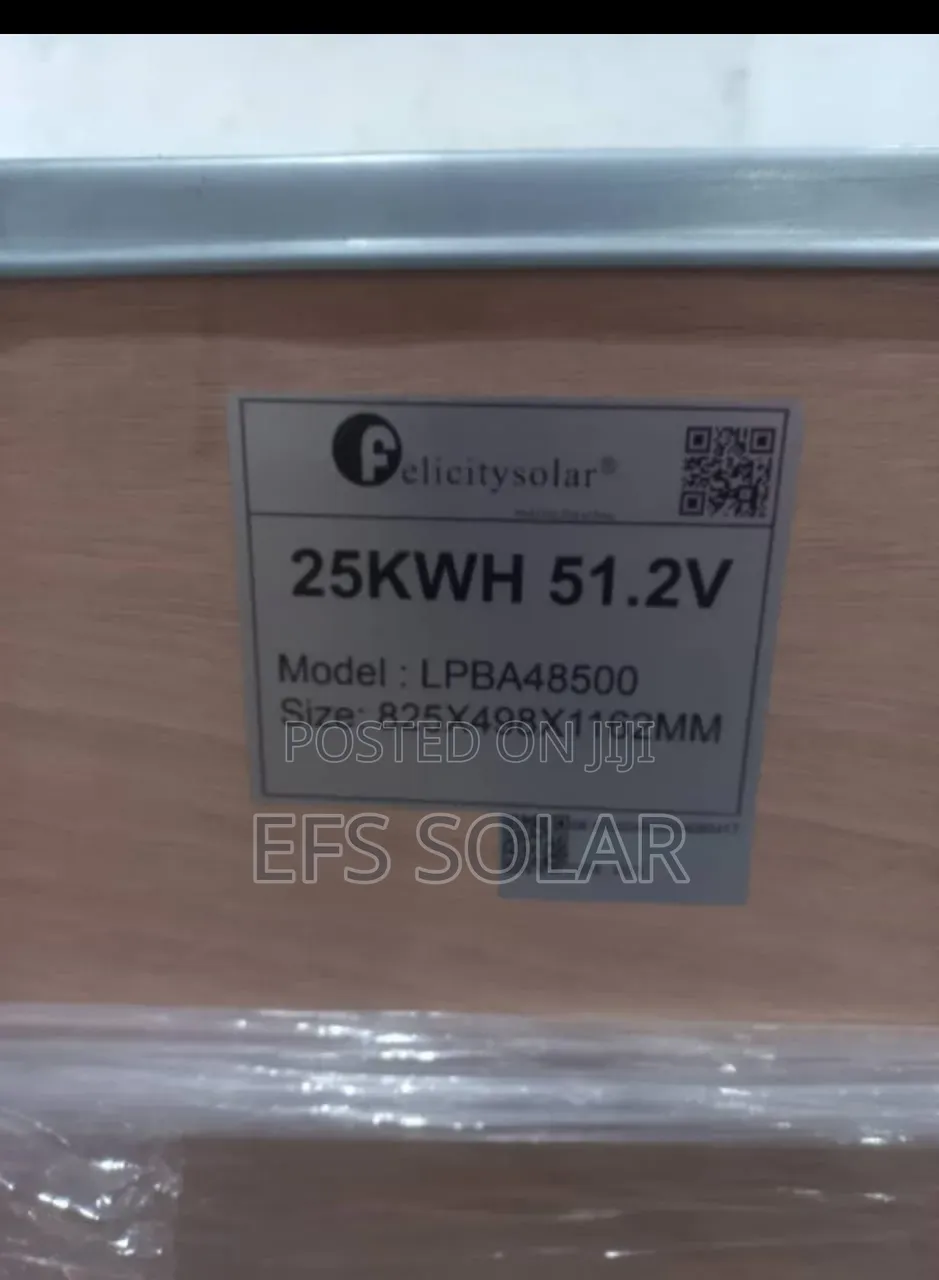 Felicity 25kwh Ion Lithium Battery