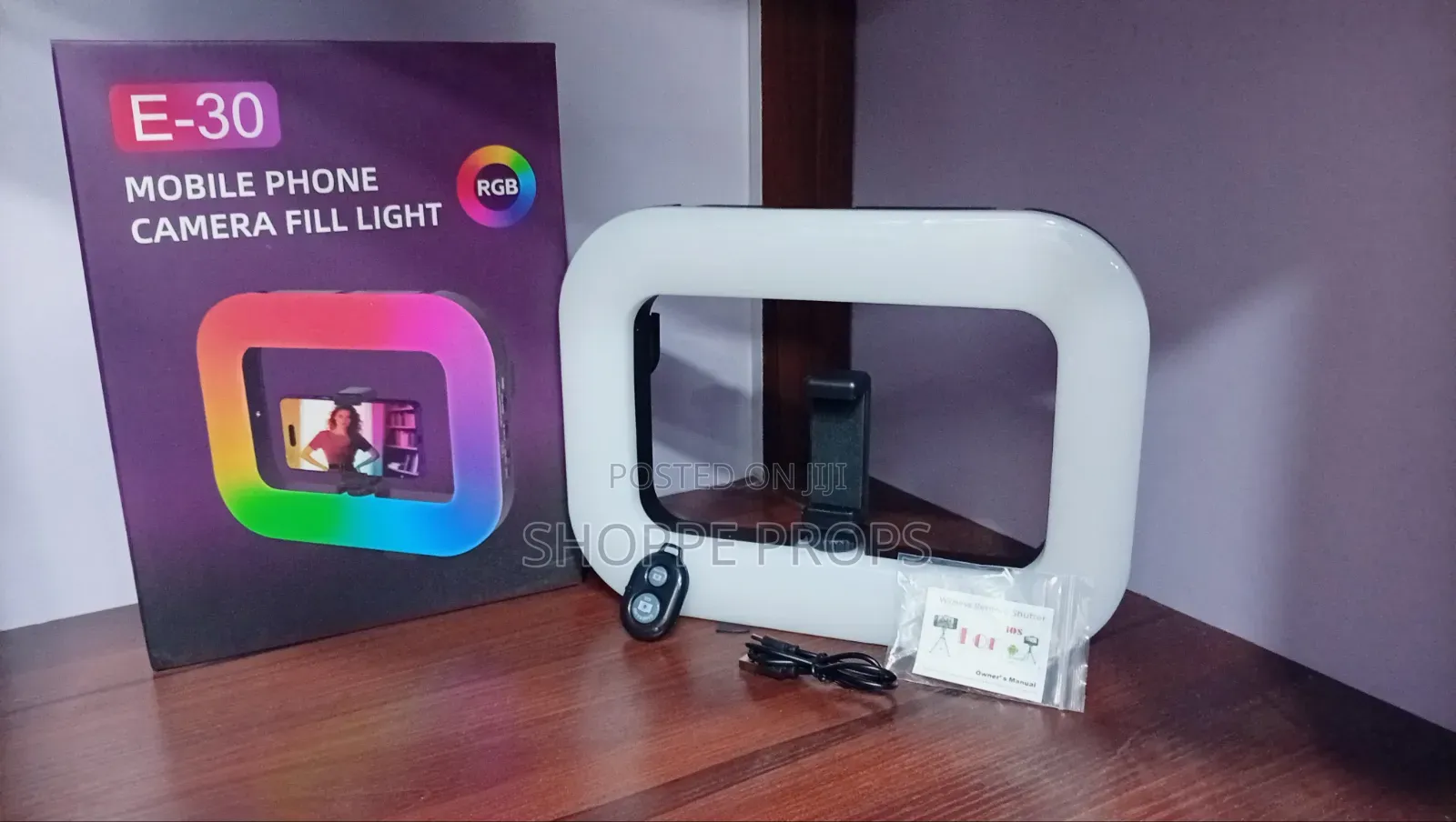 E-30 Mobile Phone Camera Fill Light RGB