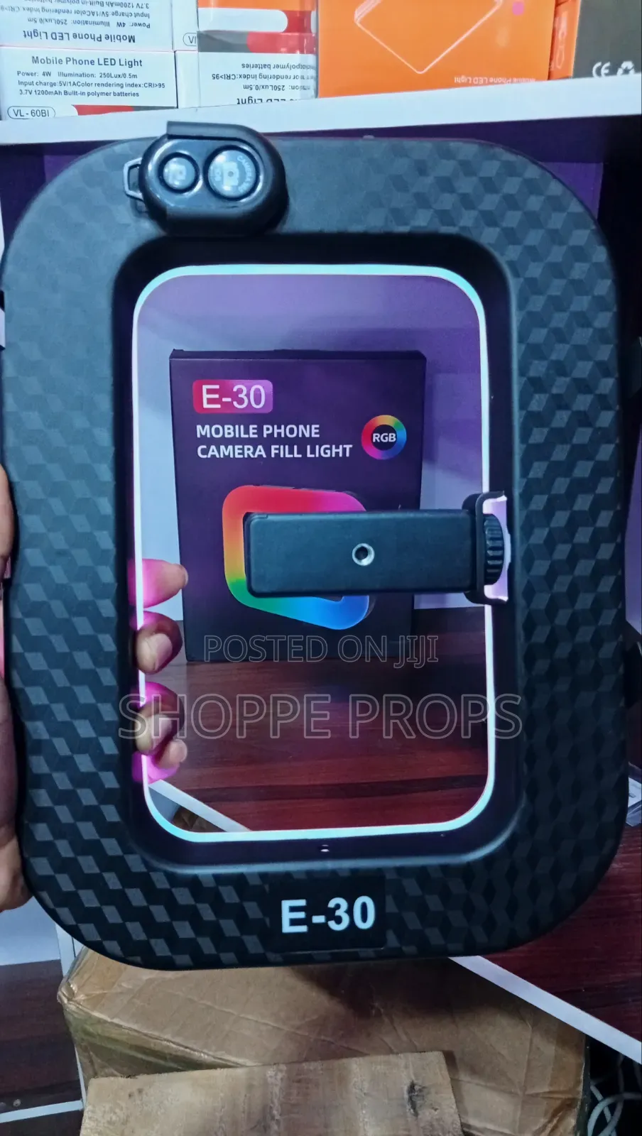 E-30 Mobile Phone Camera Fill Light RGB