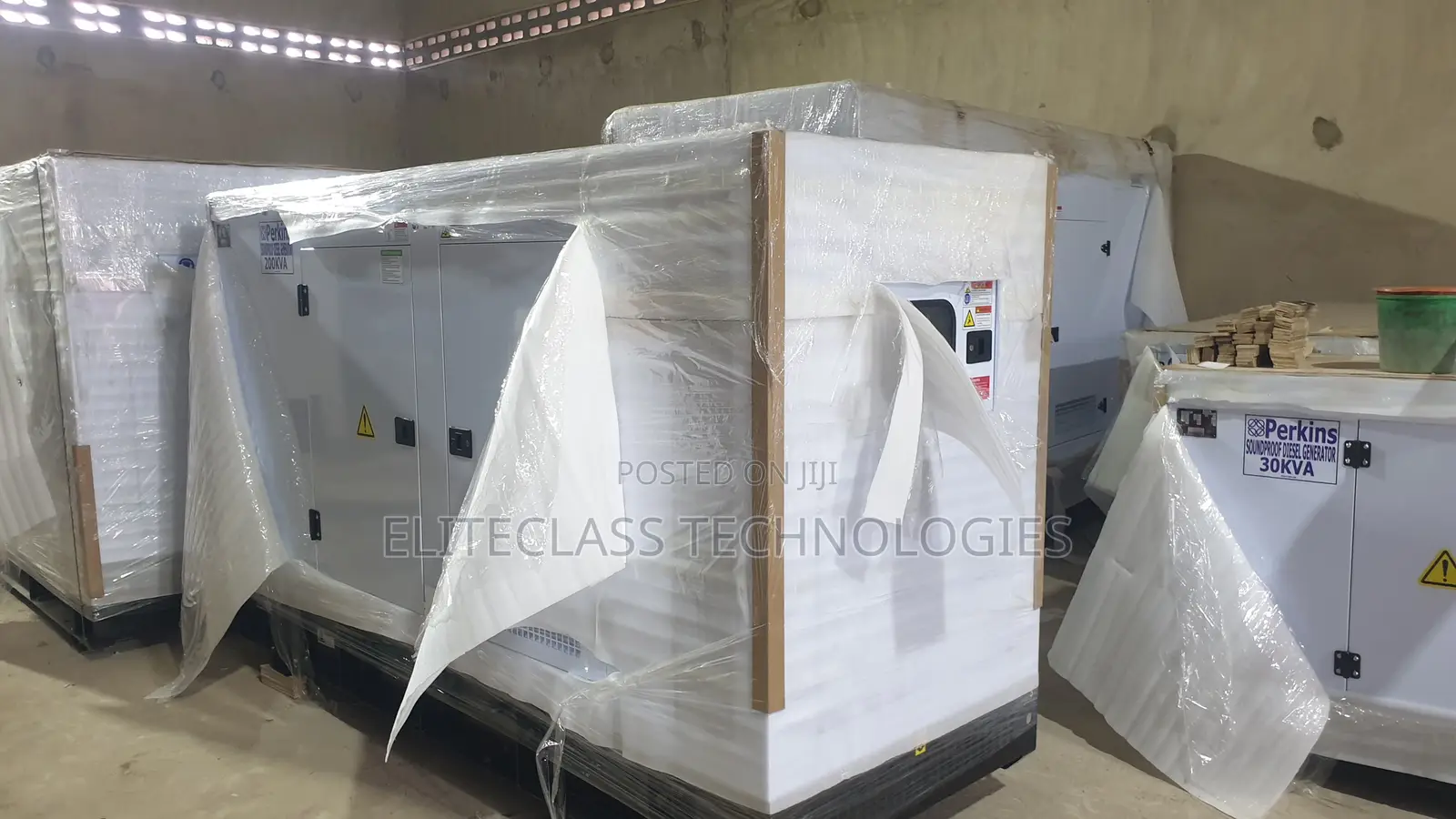 Acoustic Canopy Perkins 200kva Generator