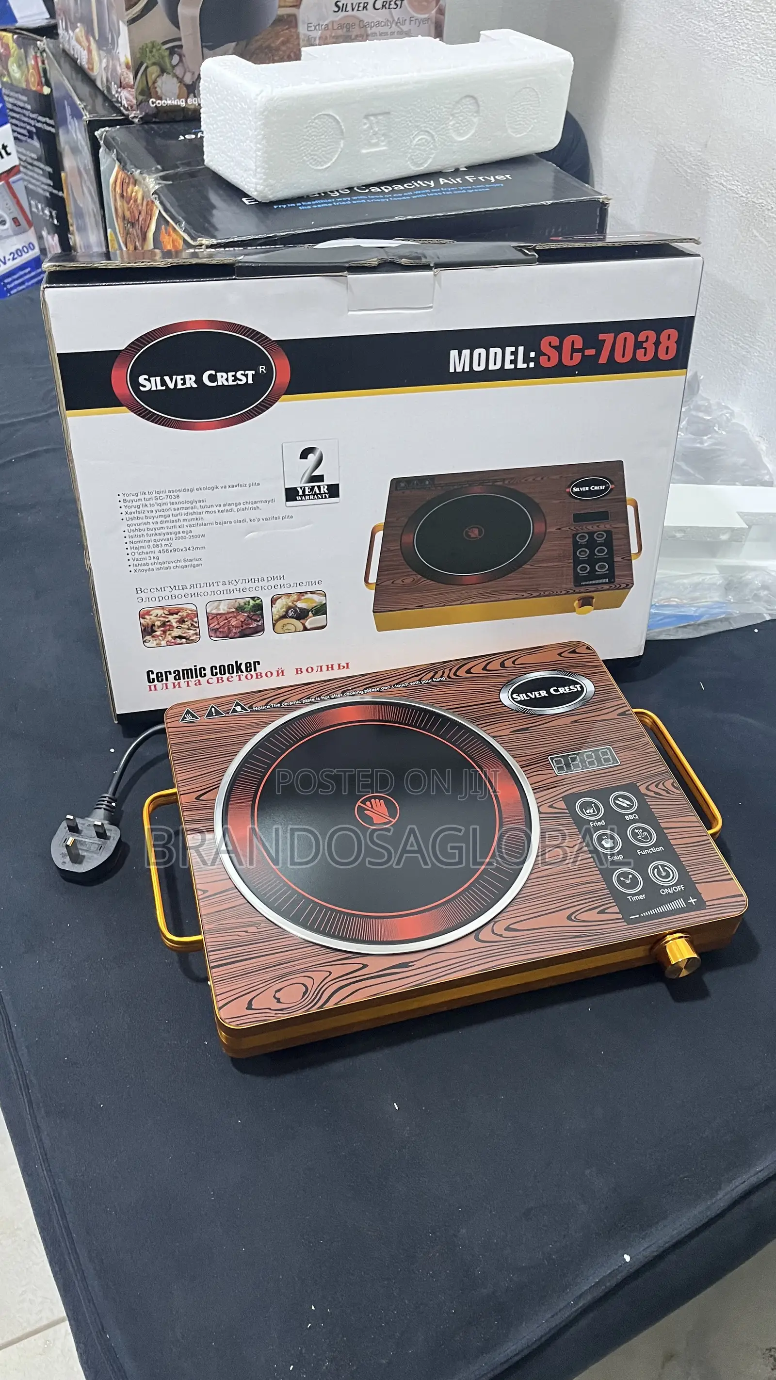 Silver Crest Ceramic Cooker Sc-7038 – Compact Cooking Equipment