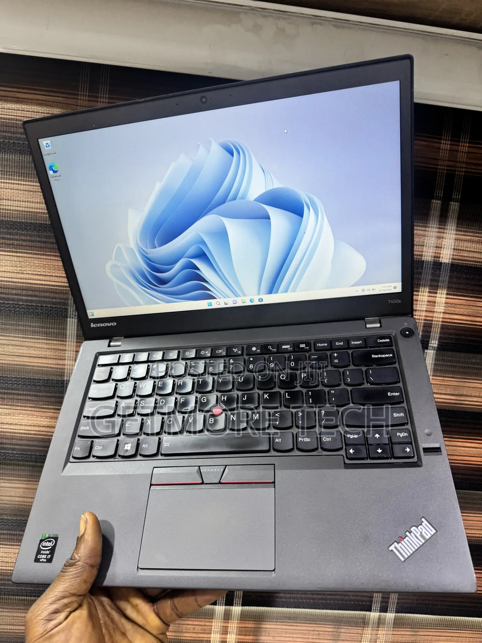 Laptop Lenovo ThinkPad T450 8GB Intel Core i7 SSD 256GB