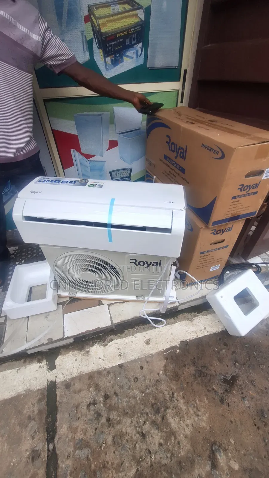 New Royal 1hp Inverter Smart Energy Split Ac Copper Fast Cooling