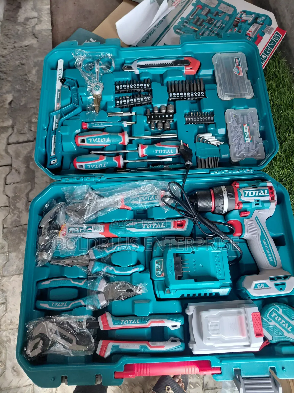 13 Mm Total Combo Kit Machine With Complete Accessories