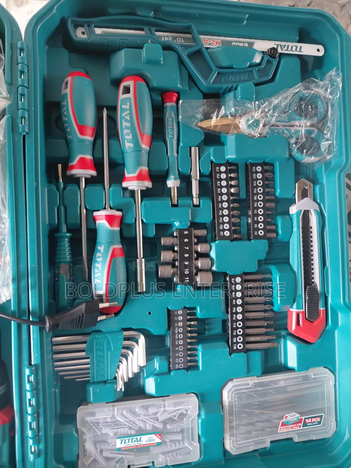 13 Mm Total Combo Kit Machine With Complete Accessories