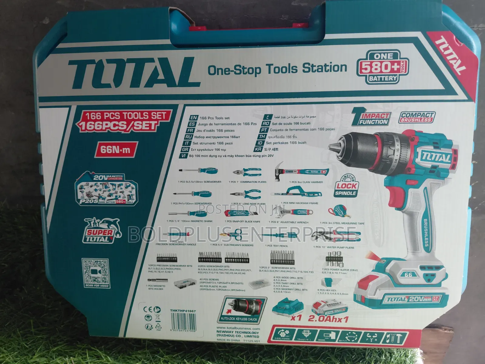 13 Mm Total Combo Kit Machine With Complete Accessories