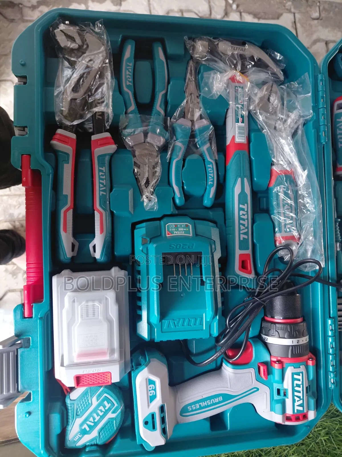 13 Mm Total Combo Kit Machine With Complete Accessories