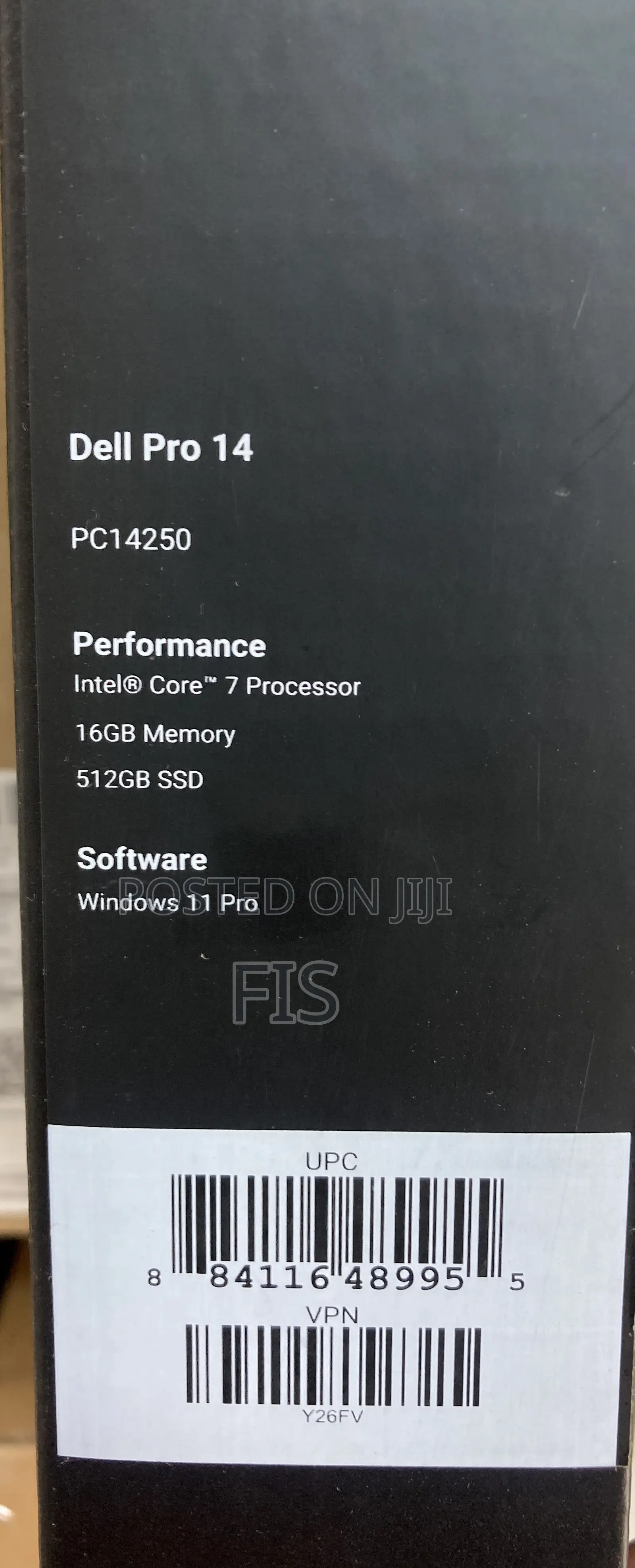 New Laptop Dell Pro 14 16GB Intel Core i7 SSD 512GB