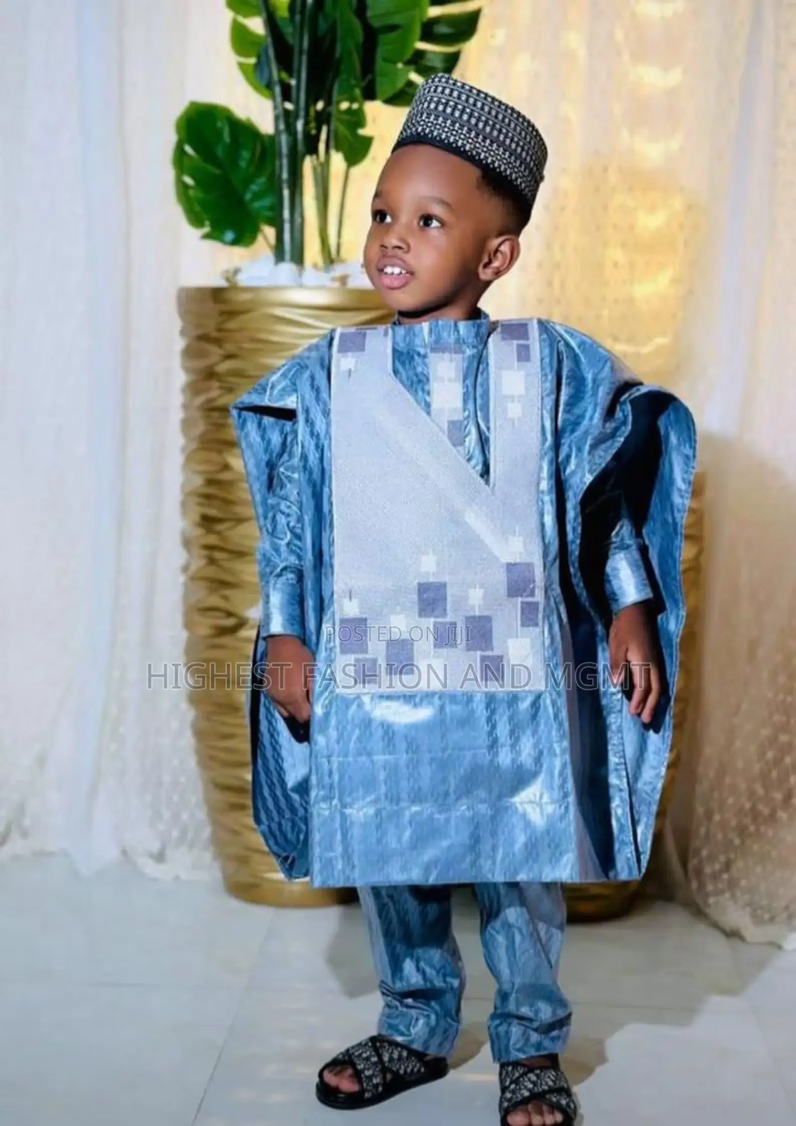 Traditional Agbada for Boys