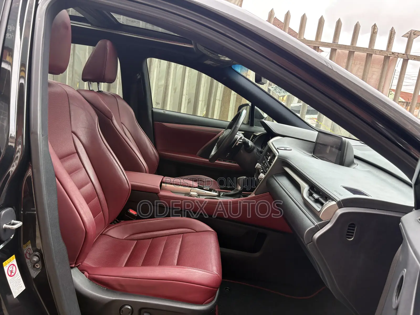 Lexus RX 350 F Sport FWD 2017 Black