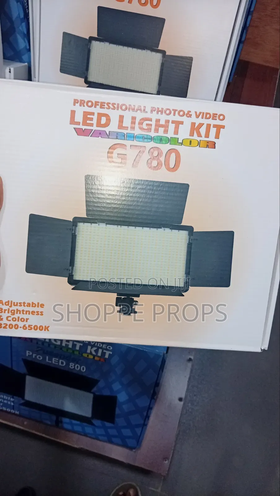 G780 Professional Video Photo Led Light Kit