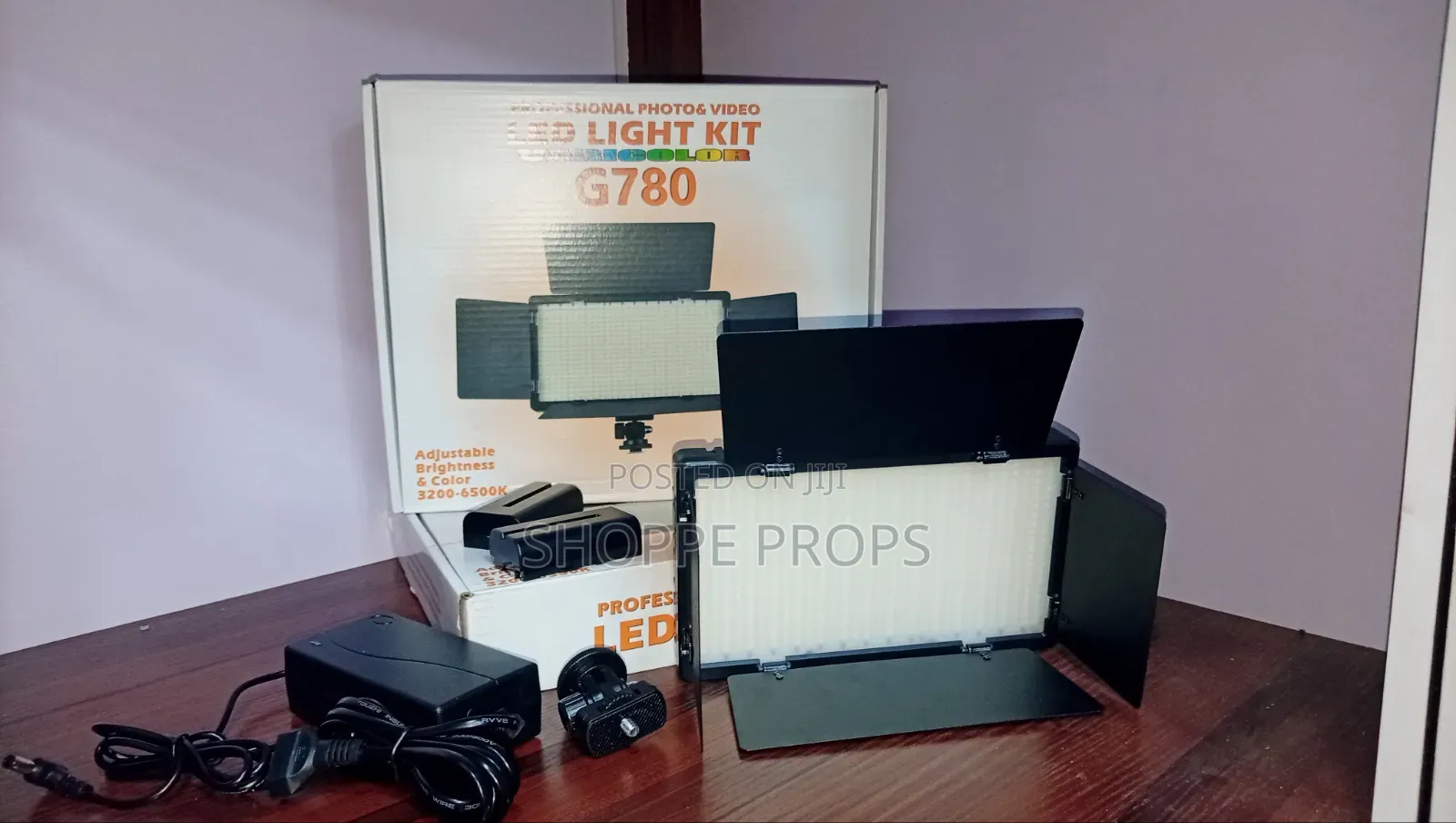 G780 Professional Video Photo Led Light Kit
