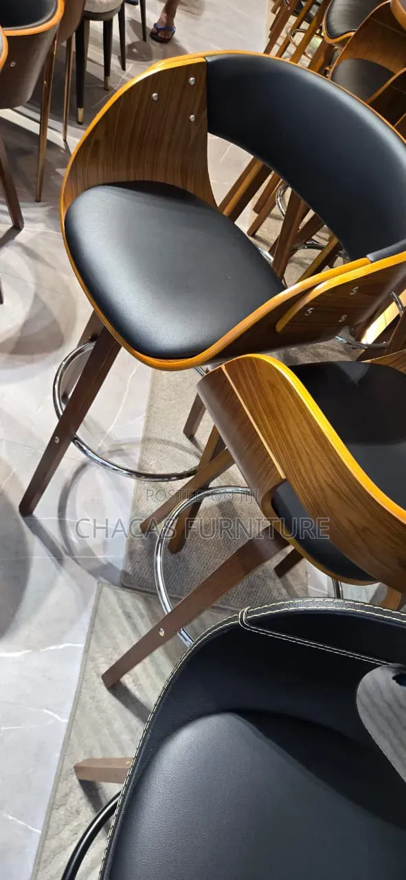 Modern Wooden Bar Bistro Set