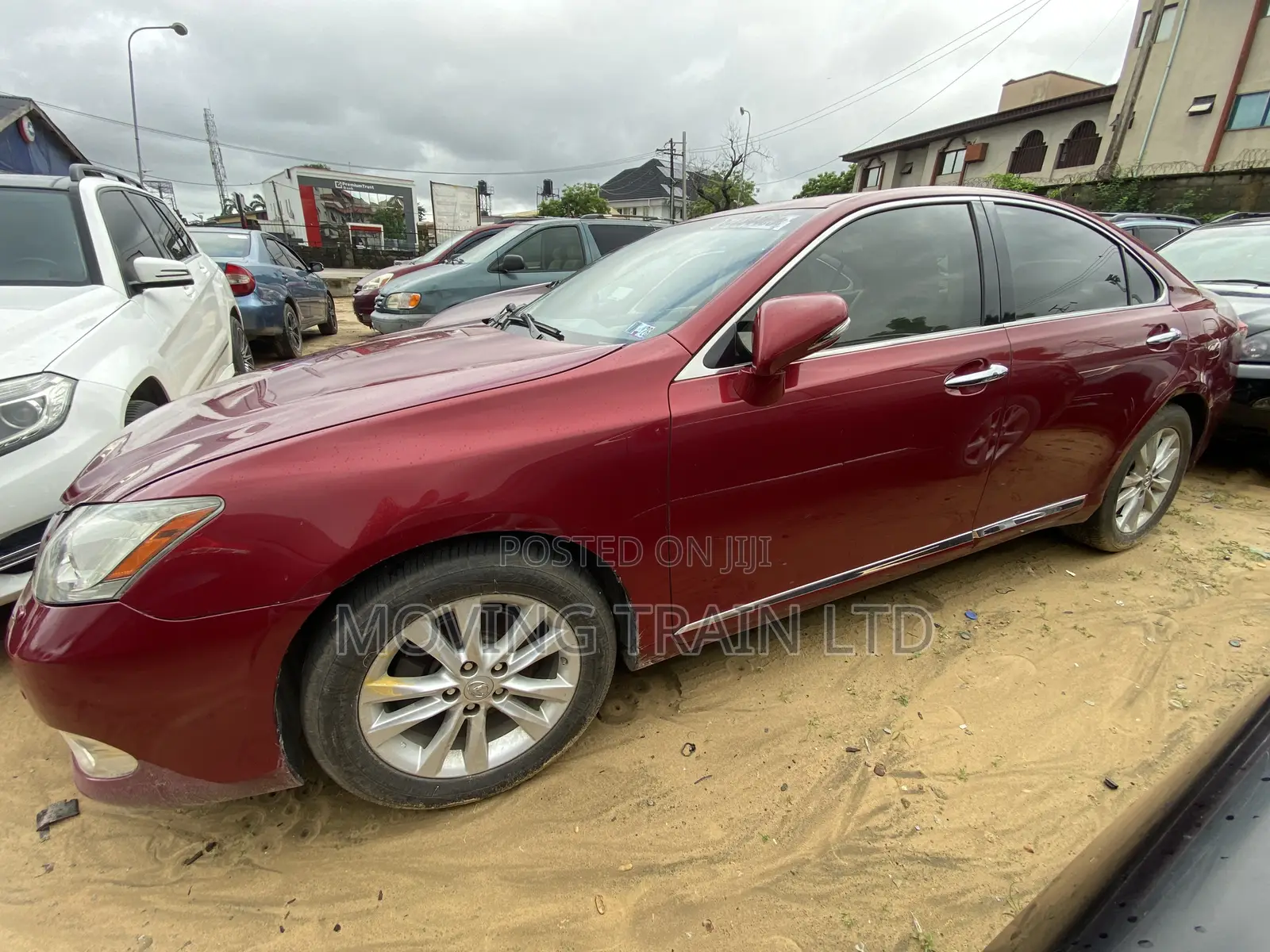 Lexus ES 350 2012 Red