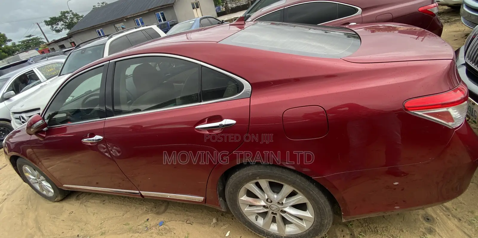 Lexus ES 350 2012 Red