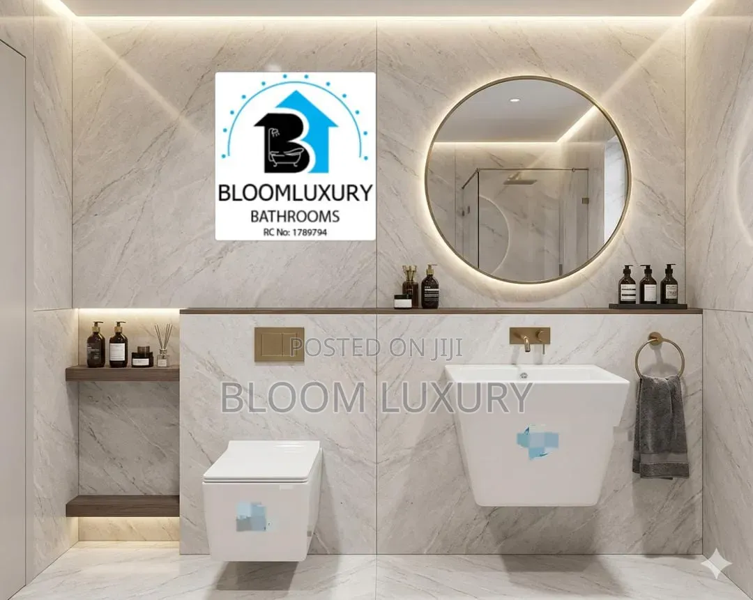 High Quality Conceal Water Closet With Wall Hung Basin