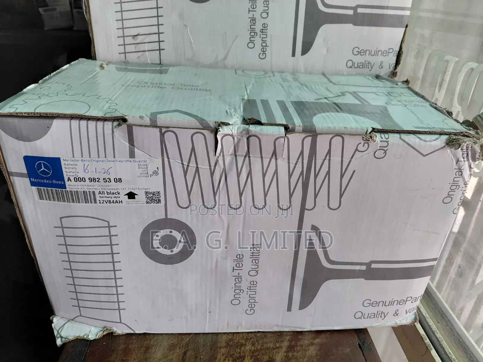 Mercedes Benz Original Battery 80/84ah