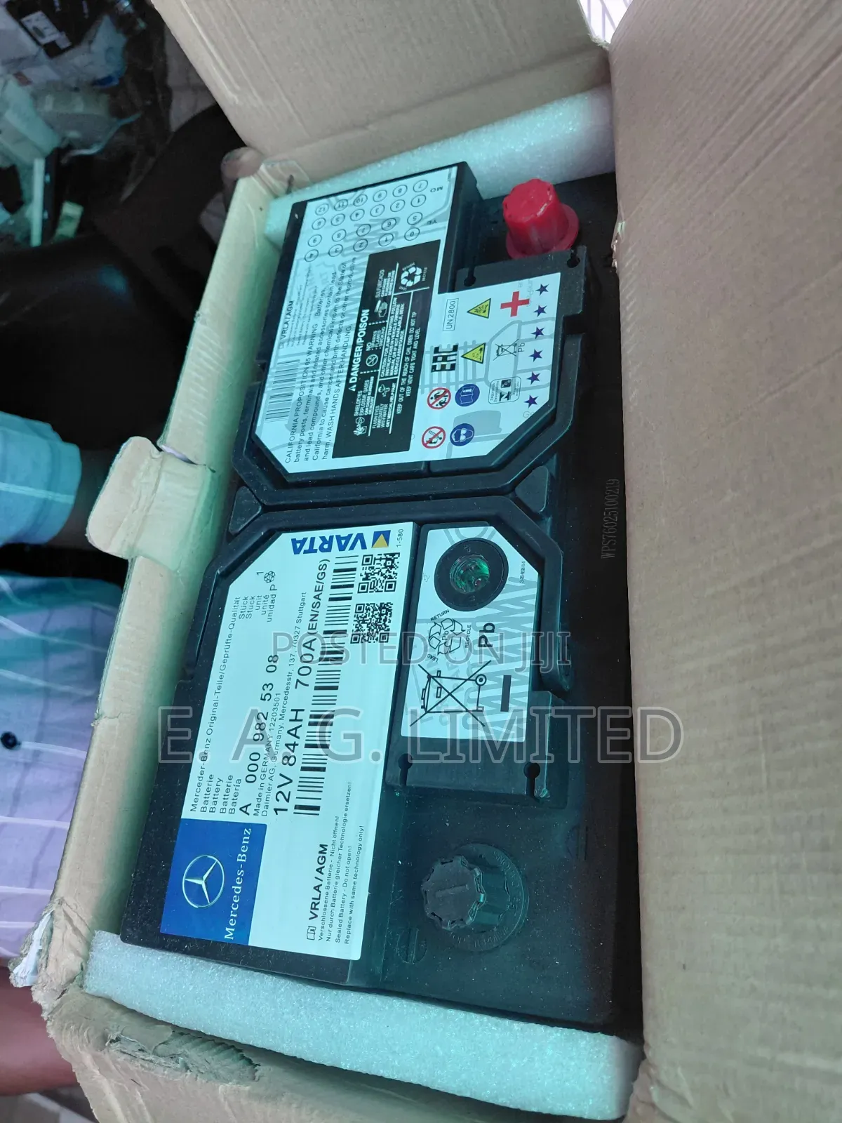 Mercedes Benz Original Battery 80/84ah