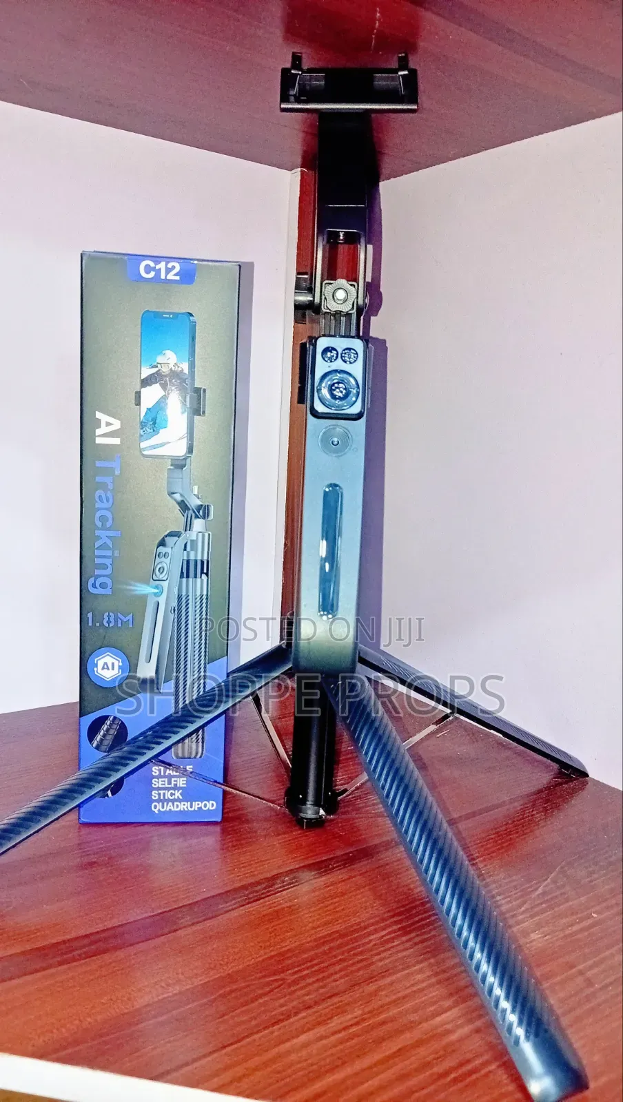 C12 Ai Tracking Selfiestick Tripod