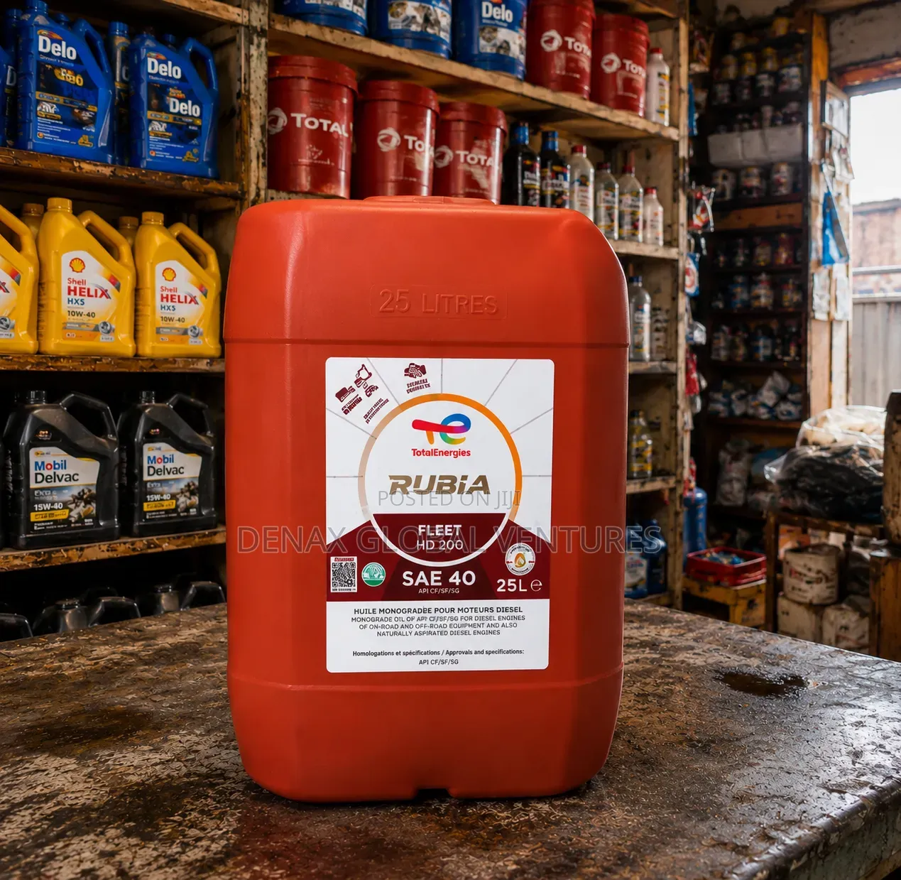 Total Energies Rubia Fleet Hd 200 Sae 40