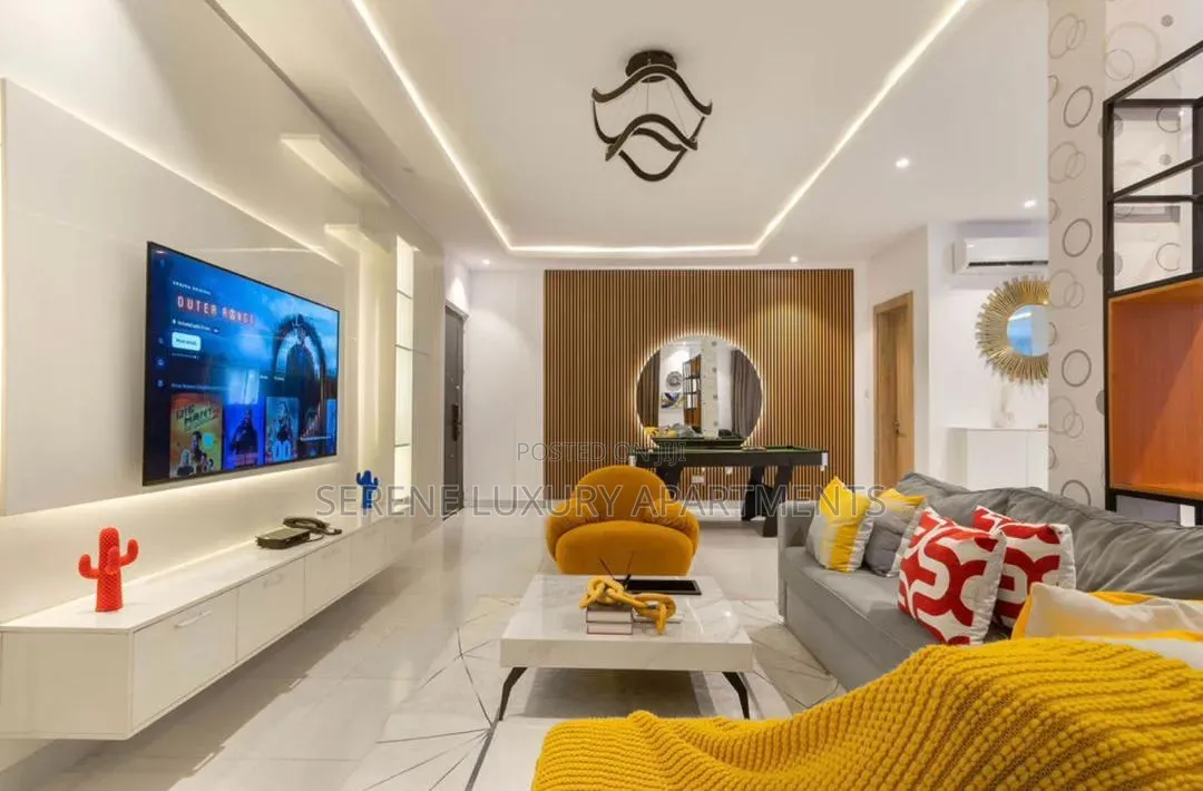 Luxurious 2bedroom Penthouse With Rooftop Pool Snooker Balcony Gym
