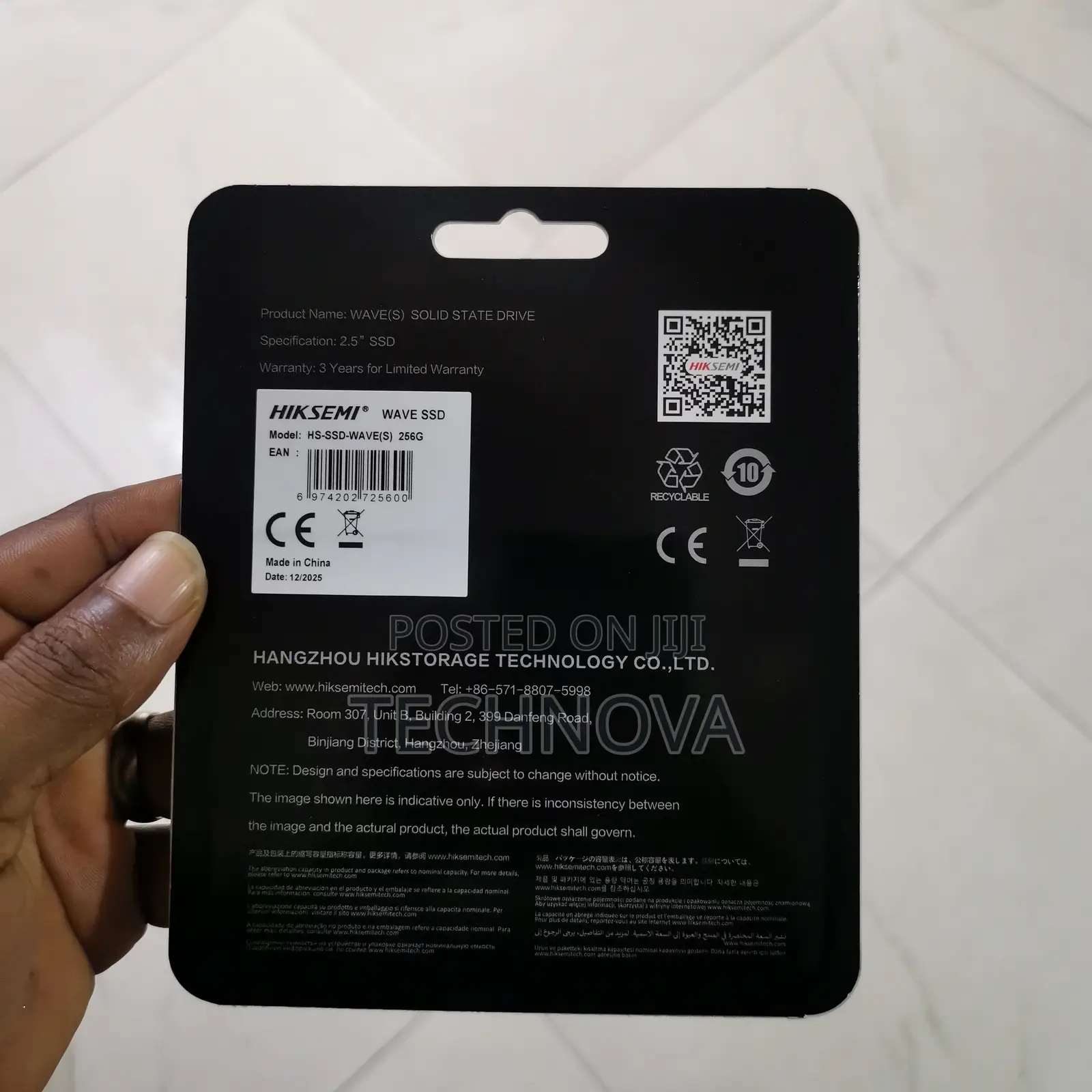 Hiksemi 256gb Wave 2.5-Inch SSD