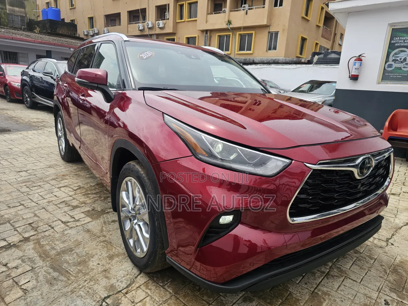 Toyota Highlander 2020 Red