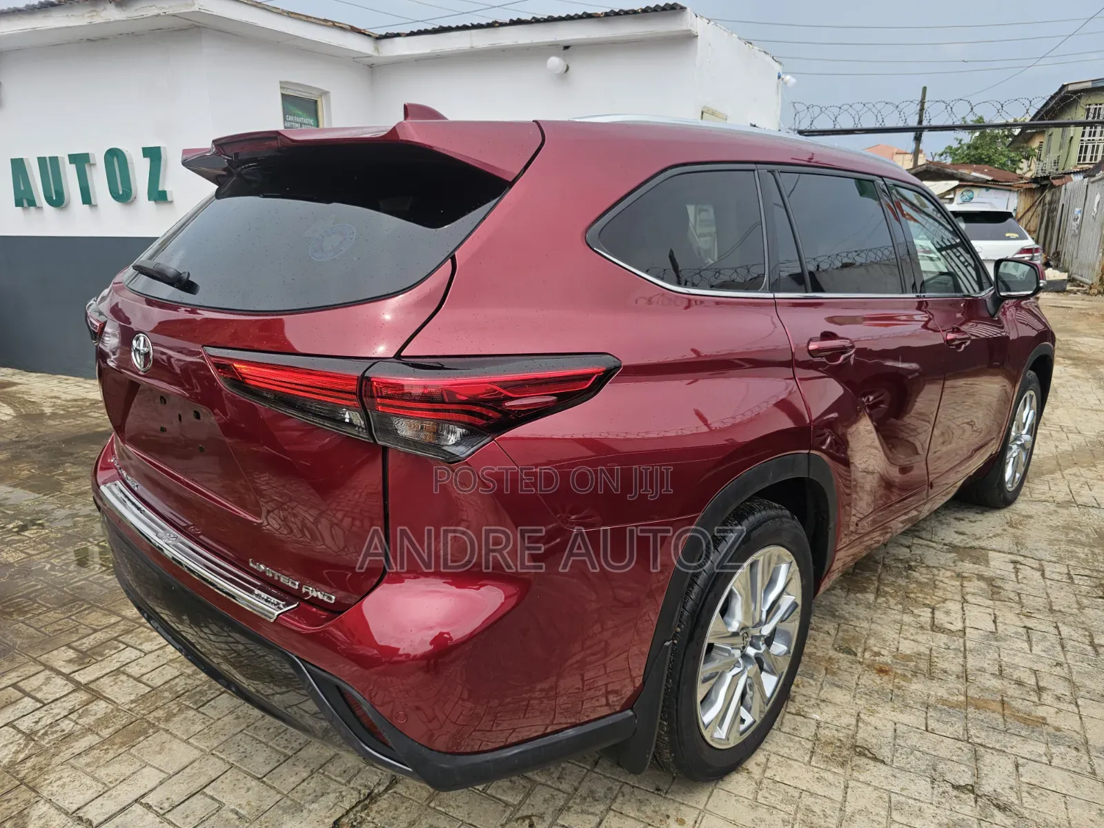 Toyota Highlander 2020 Red