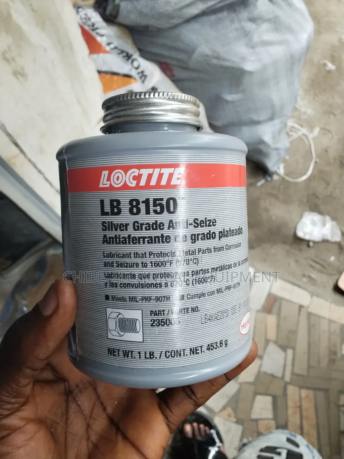 Loctite Lb 8150 Silver Grade Anti-Seize Lubricant.