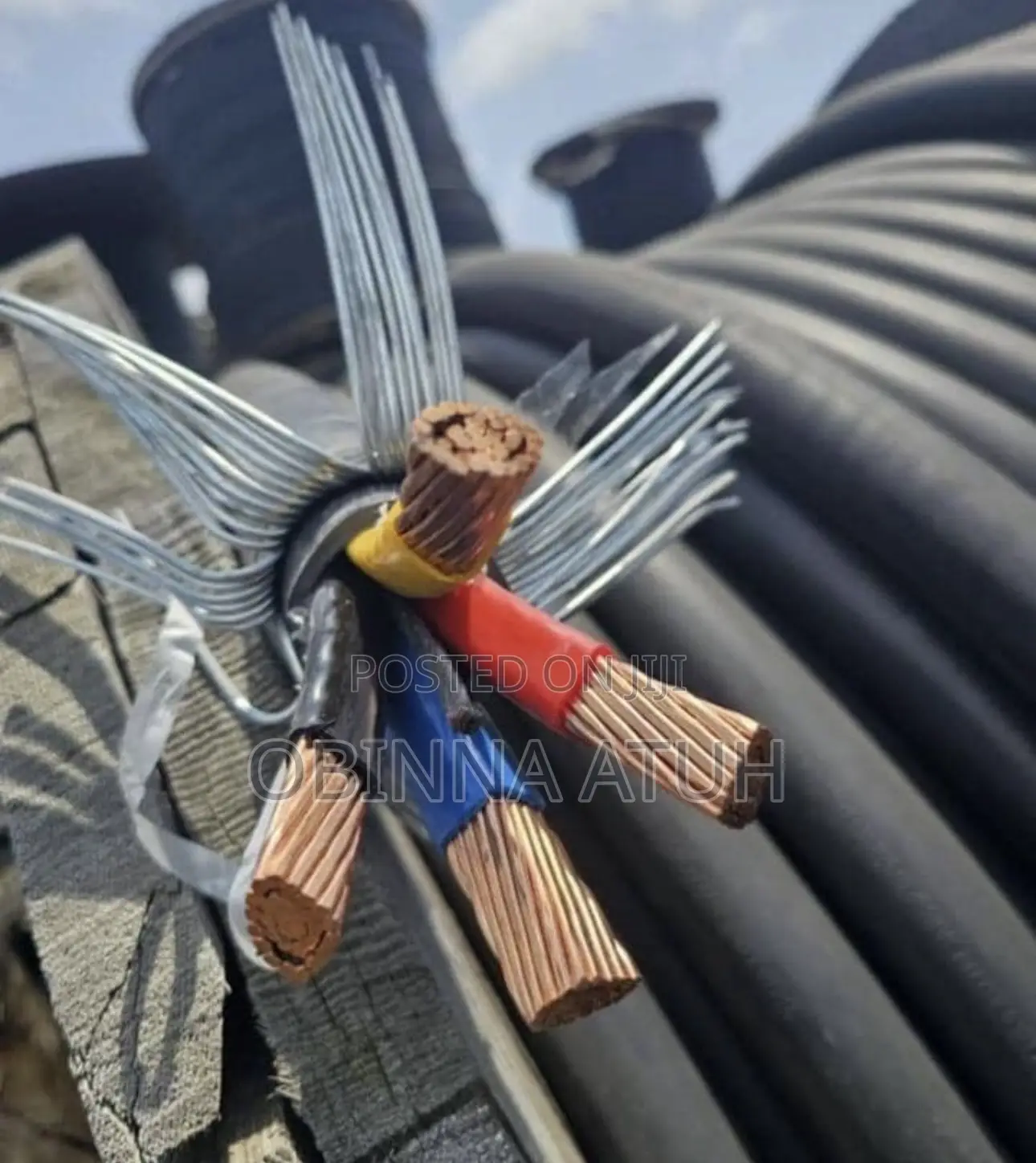 35mm 4core Armored Cable
