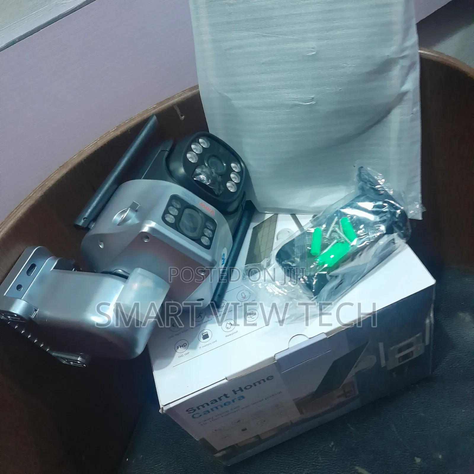 Solar Powered 4g Simcard Human Tracking CCTV Camera Dual