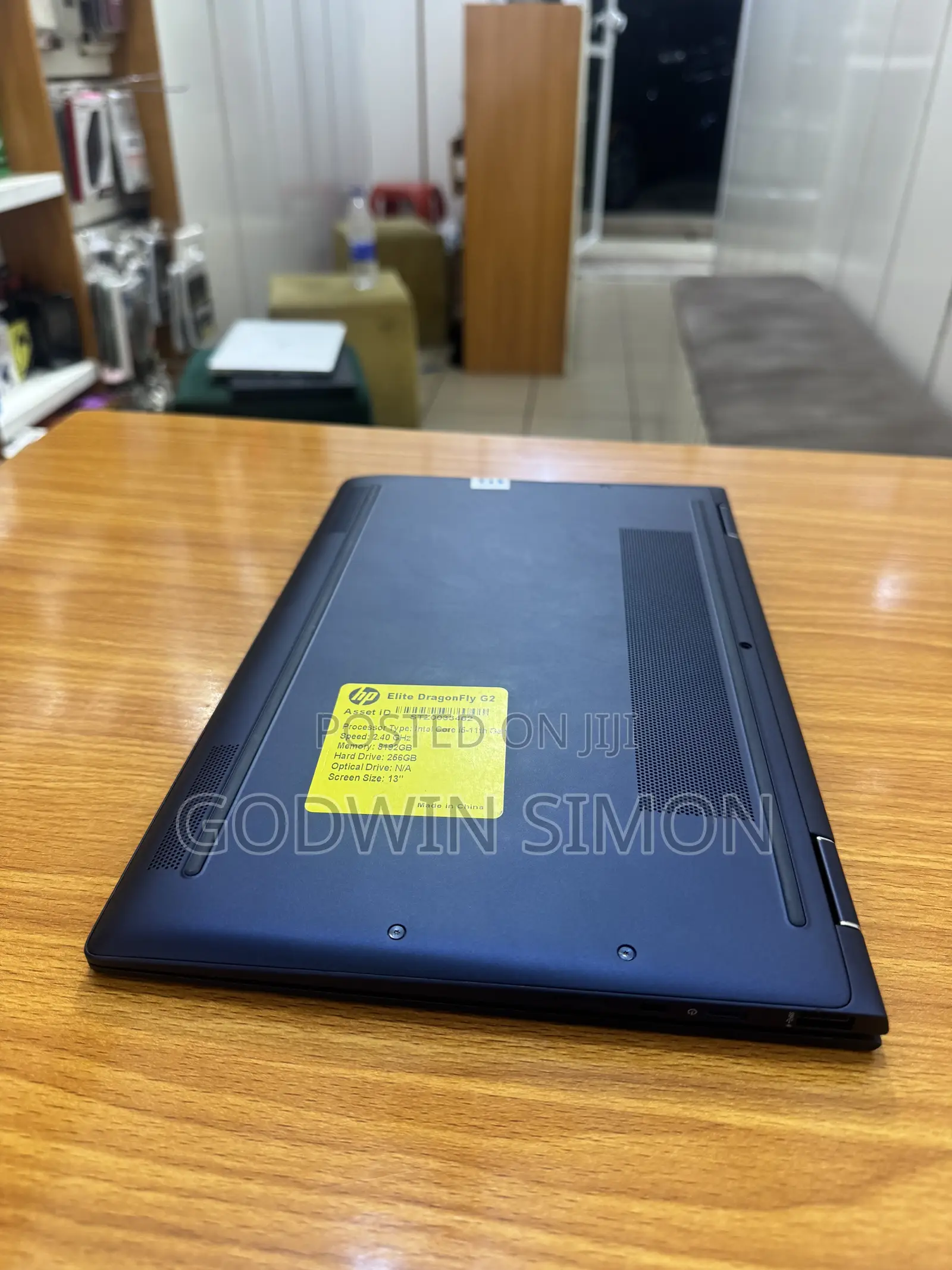 Laptop HP Dragonfly G2 8GB Intel Core i5 SSD 256GB
