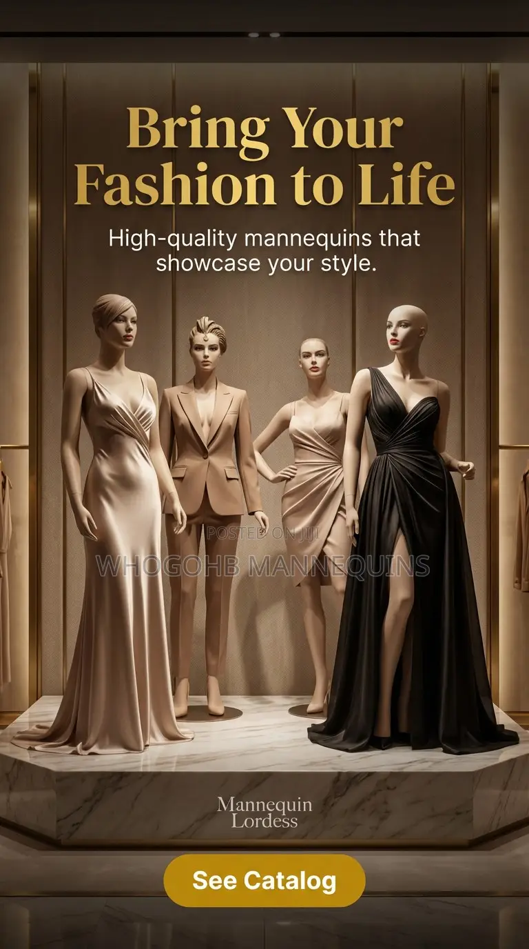 Full Fibreglass Female Mannequin Skin Colour Sz 10/12