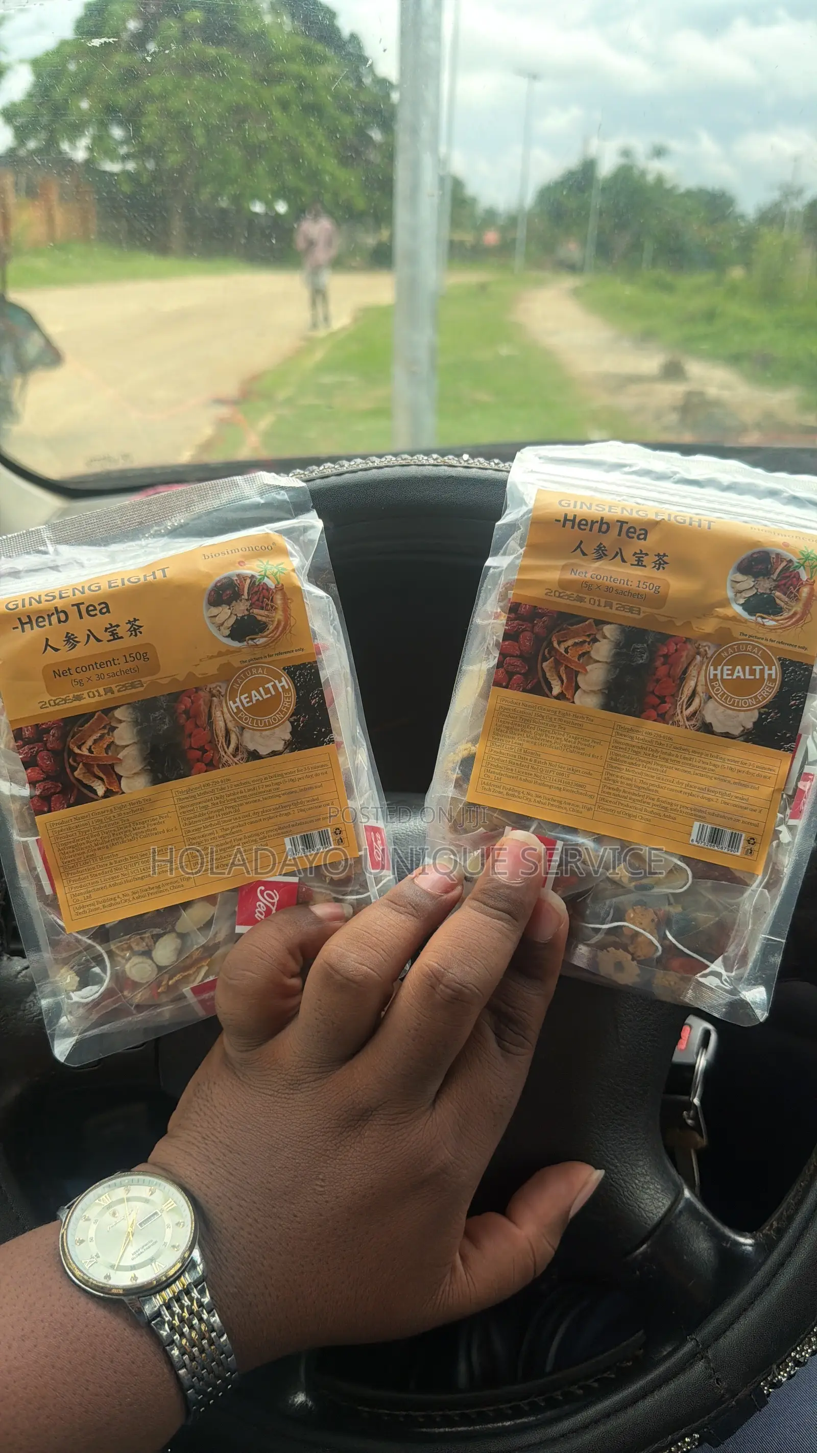 Ginseng Five Treasures Tea