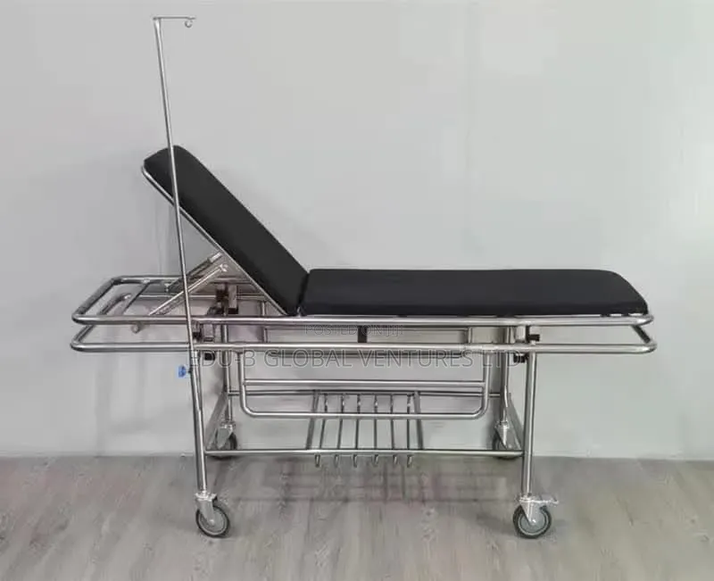 Patient Trolley With Back Rest