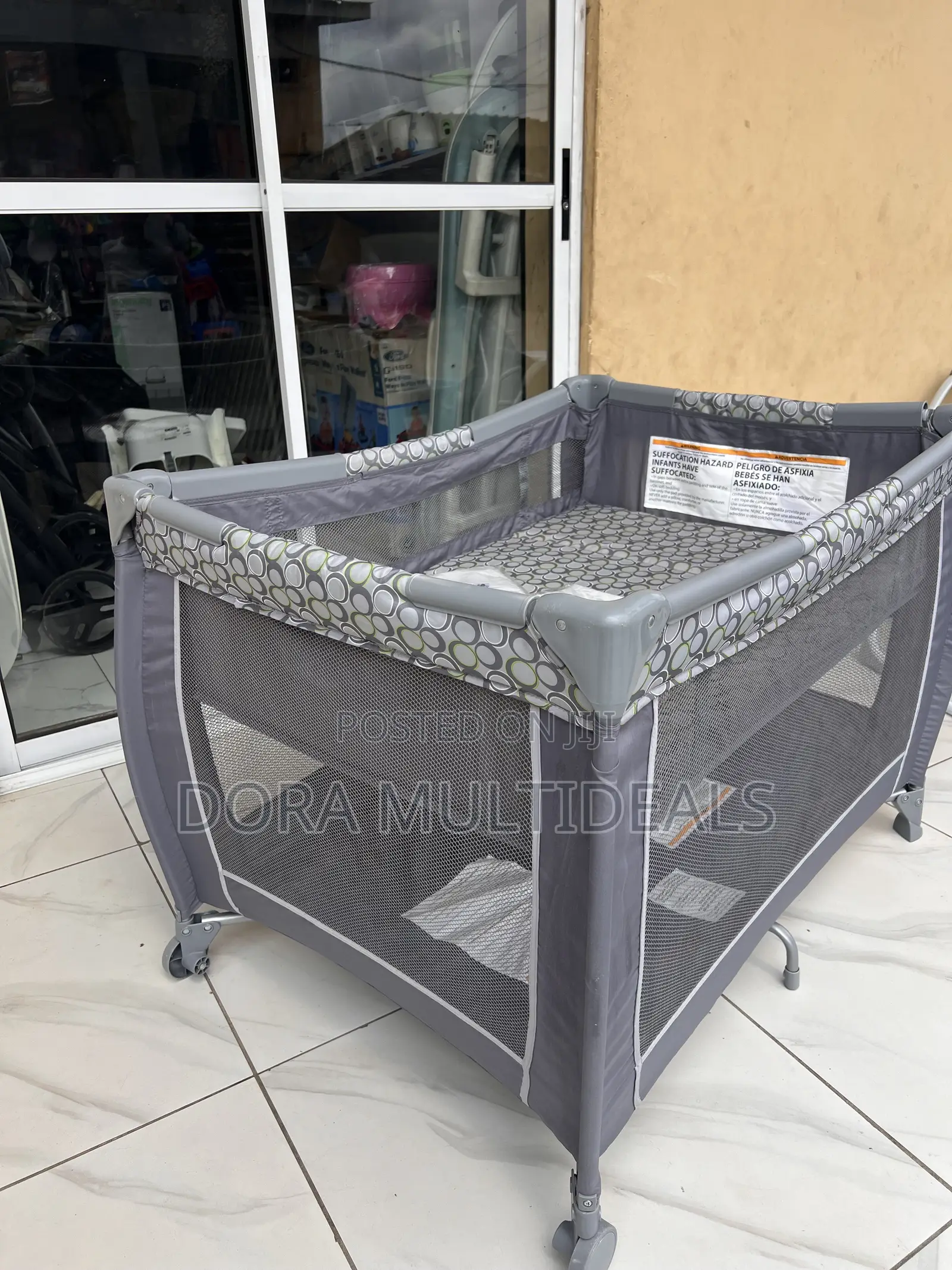 Us Used Imported Baby Cot With New Baby Net