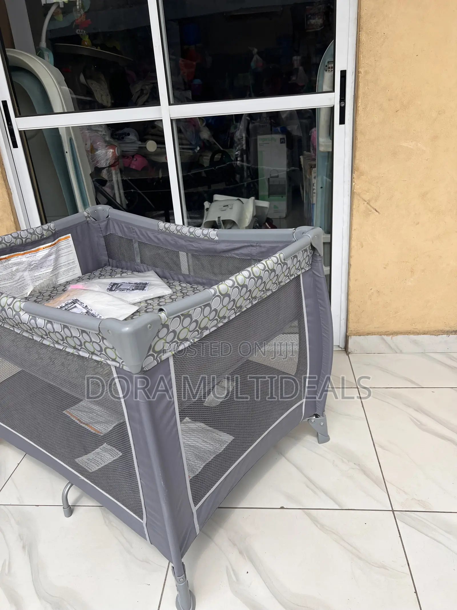 Us Used Imported Baby Cot With New Baby Net