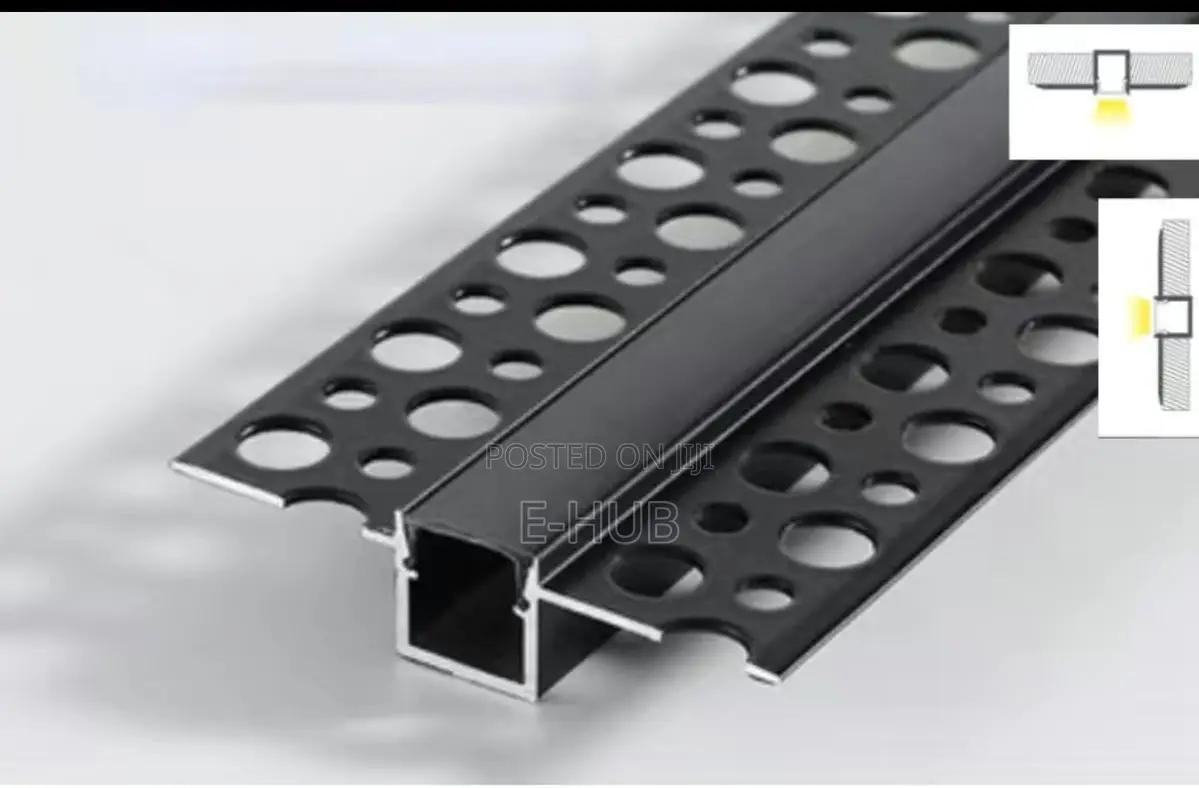 Black Aluminum Profile