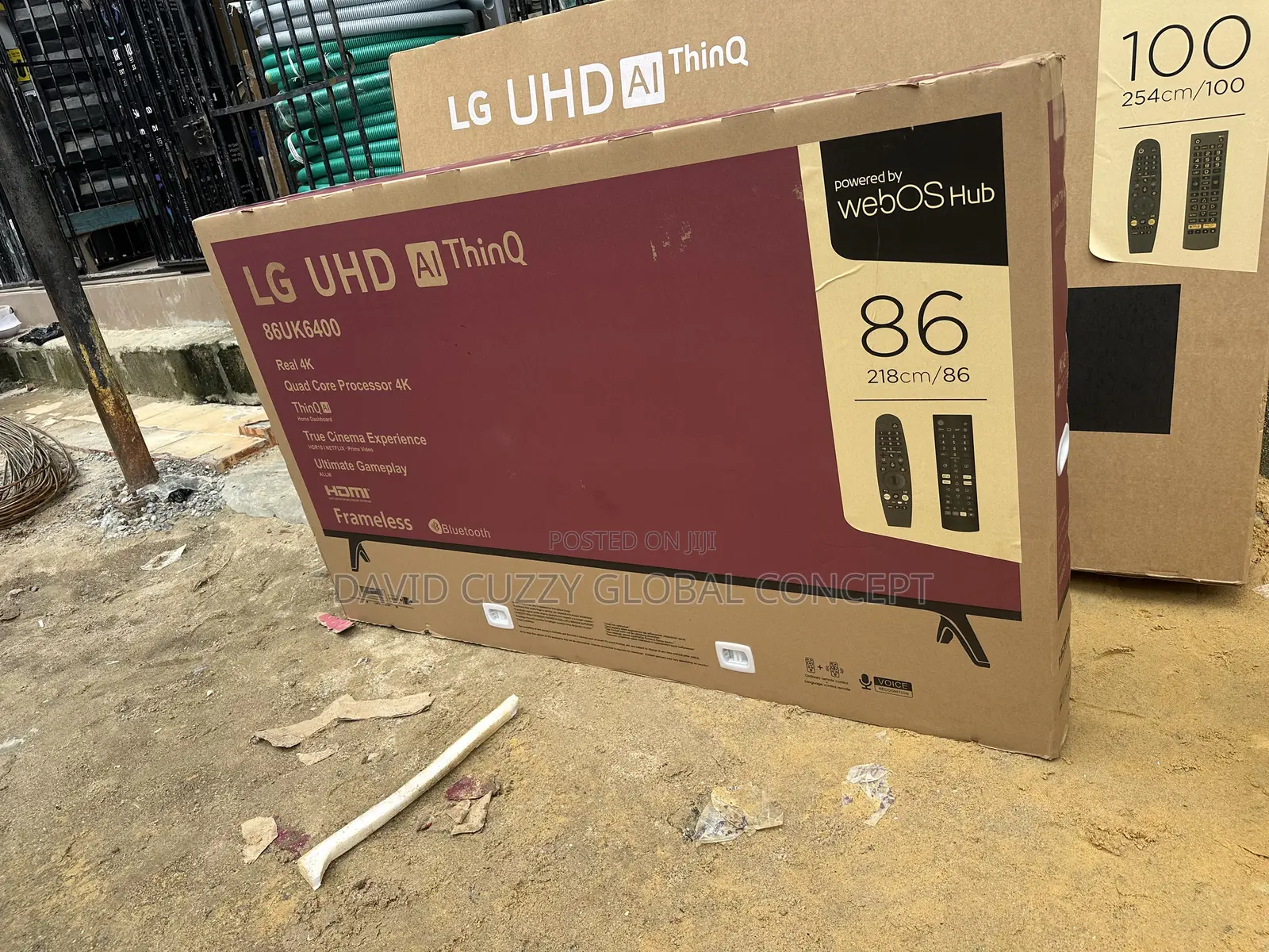 Lg 86 Inches Smart Frameless Tv Webos