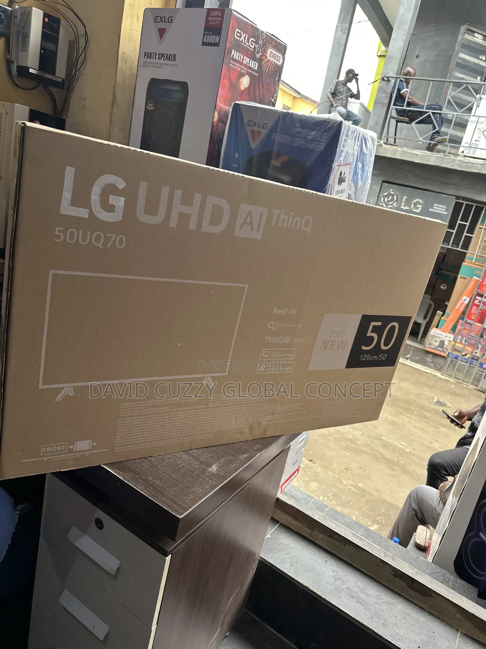 Brand New Lg 50 Inches Smart Frameless Tv