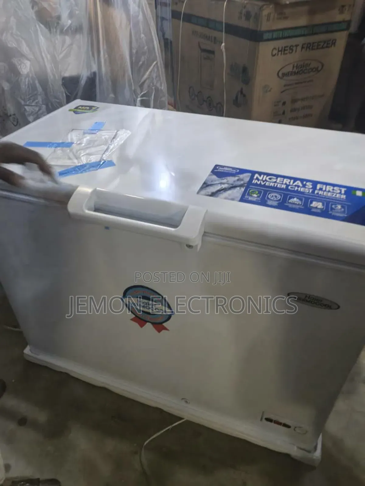 Haier Thermocool 319l Deep Freezer With 100 Hours Cooling