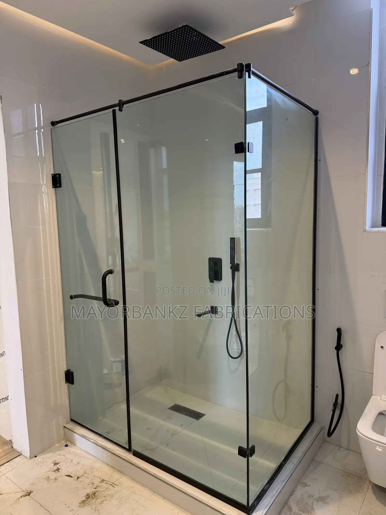 L Shaped Shower Cubicle