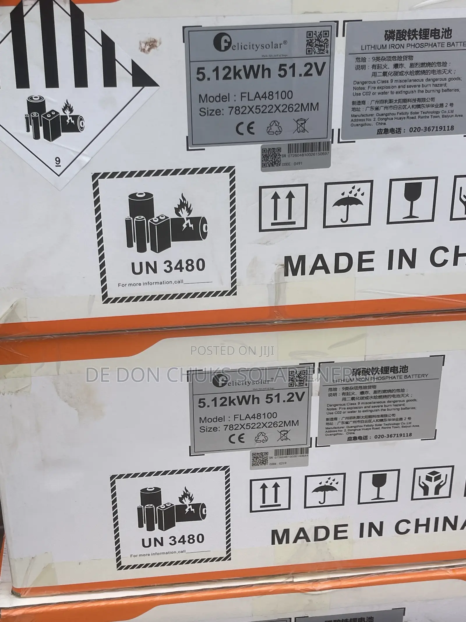 5kwh 51.2v Felicity Liithium Battery