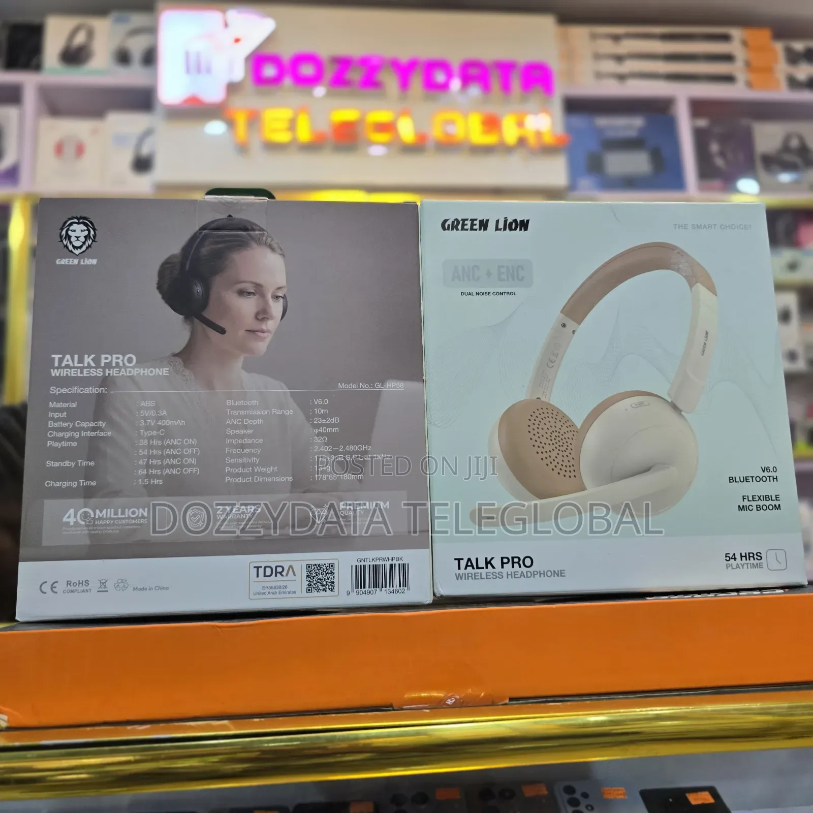 Green Lion Talk Pro Wireless Headphones