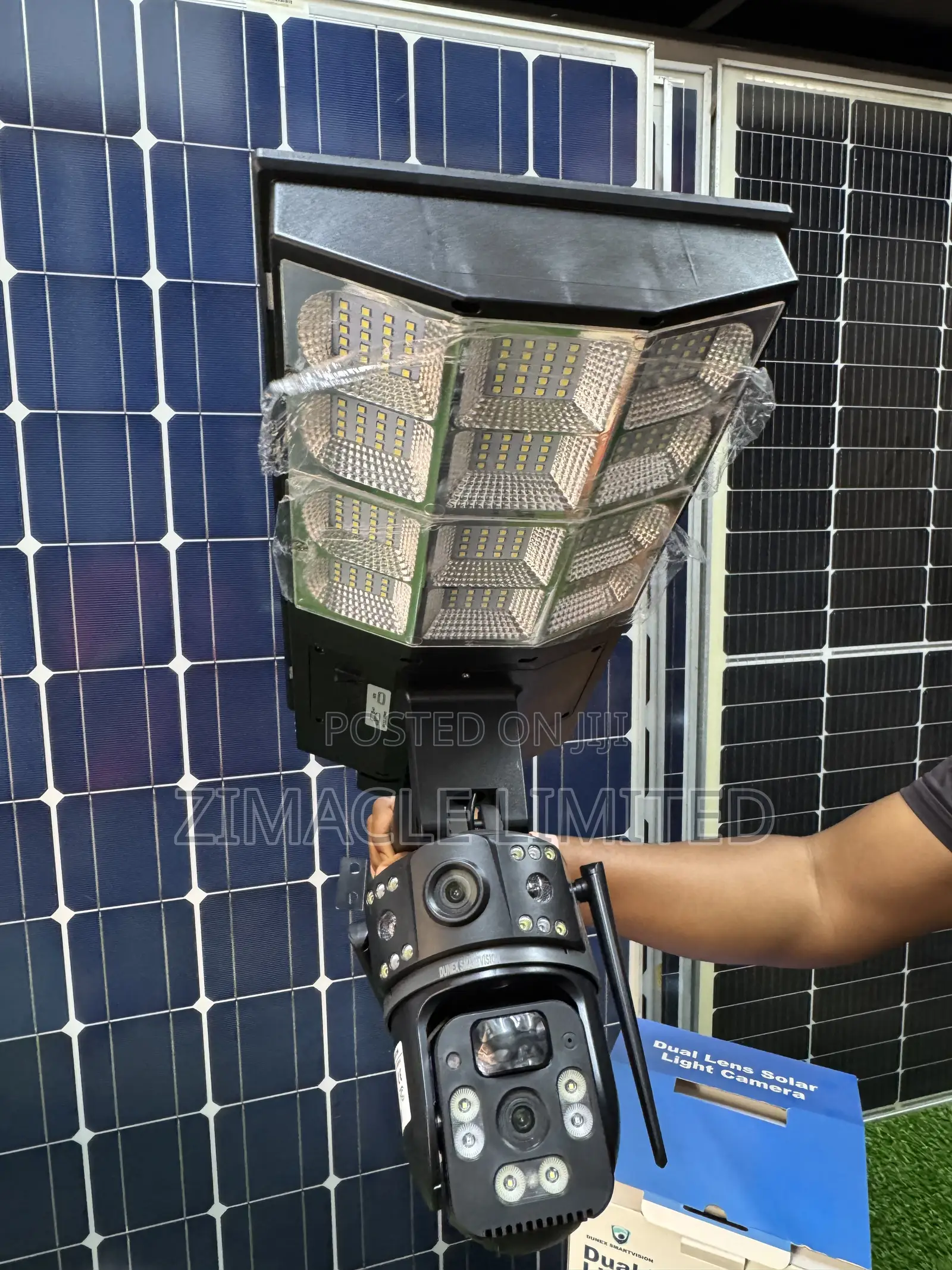 Solar Street Light CCTV Camera – All-in-One Security Lighting