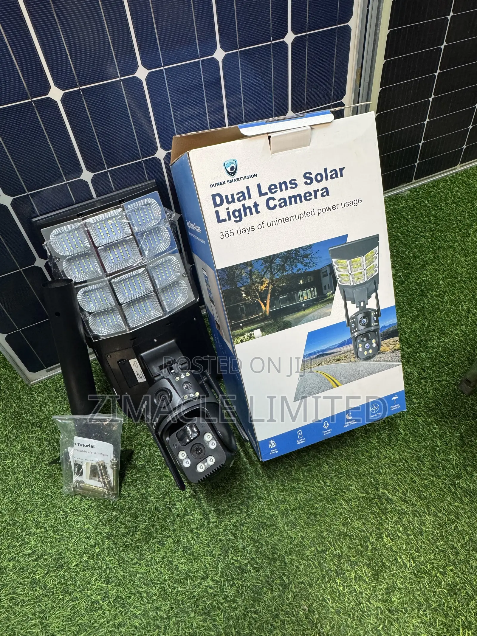 Solar Street Light CCTV Camera – All-in-One Security Lighting